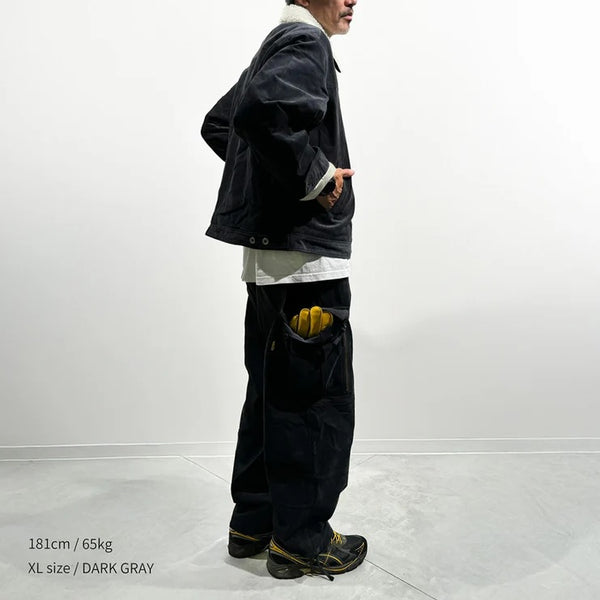 GRIP SWANY ( グリップスワニー ) 【 GSMJ-059 】 SHERPA TRUCKER JACKET | ジャケット | アウター | 冬 | 防寒 | シンプル | 暖かい | オシャレ | コットン | コーデュロイ | ユニセックス | メンズ | レディース | ボア | ウェア | ぐりっぷすわにー