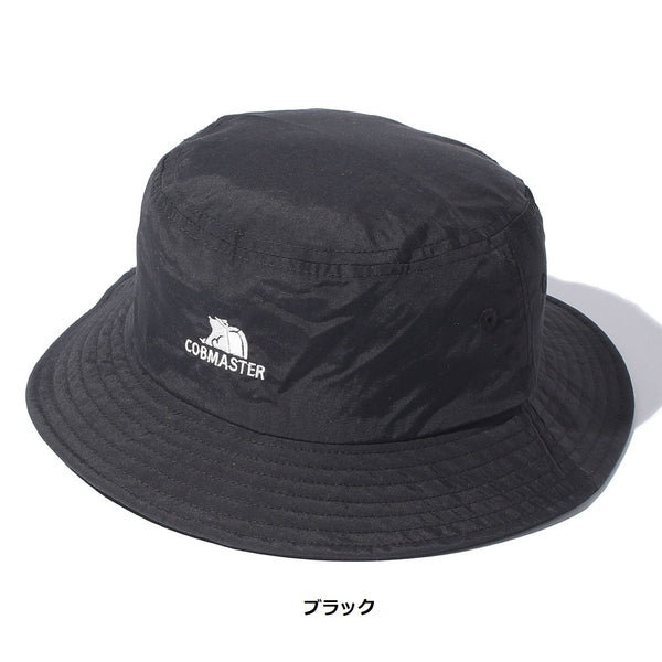 COBMASTER ( コブマスター ) COB BUCKETHAT P_LOGO EMB | 帽子 | ハット | 日よけ | シンプル | アウトドア | レジャー | キャンプ | 80131300 | タウンユース | バケットハット | バケハ | ポリエステル | こぶますたー