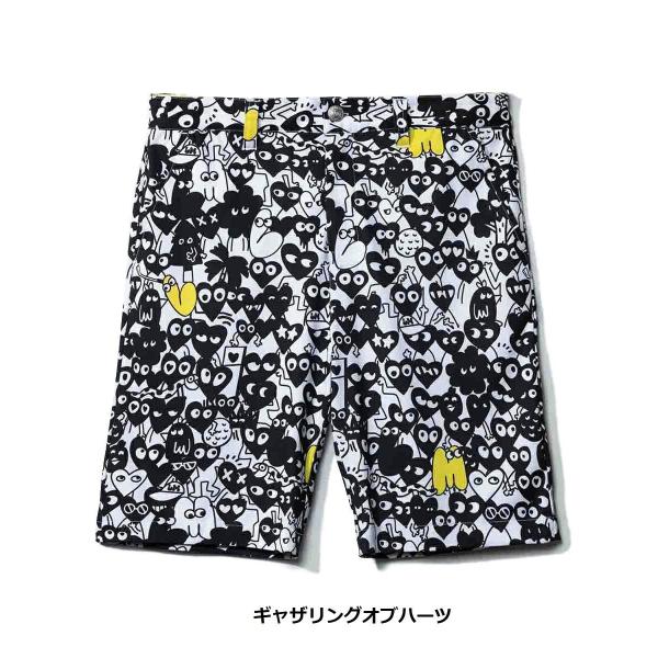 LOUDMOUTH ( ラウドマウス ) メンズ ECOベントメッシュ 柄ショートパンツ | ハーフパンツ | パンツ | ゴルフ | ウェア | ゴルフウェア | 派手 | 吸汗速乾 | UV | 接触冷感 | 遮熱 | ストレッチ | 765303