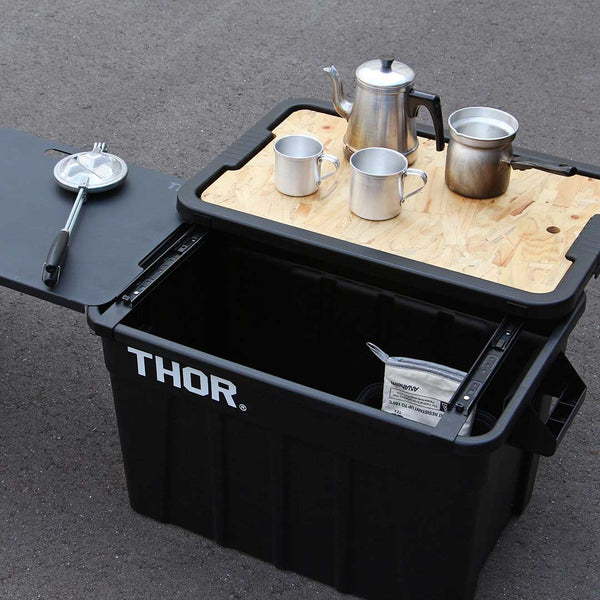 THOR ( ソー ) THOR To-Rail ソートゥーレイル THOR用スライドレール BRANDSTHOR | 75L専用 | 53L専用 | 2本 | レール | スライド | アウトドア | キャンプ | テーブル | 便利 | 屋外 | シンプル | 3625 | そー