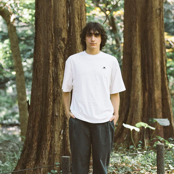 COBMASTER ( コブマスター ) COB LS EMB LOGO Tee #01 | Tシャツ | 半袖 | ウェア | トップス | 半袖Tシャツ | シンプル | 定番 | ワンポイント | 刺繍 | お出かけ | オシャレ | カジュアル | 80479100 | こぶますたー