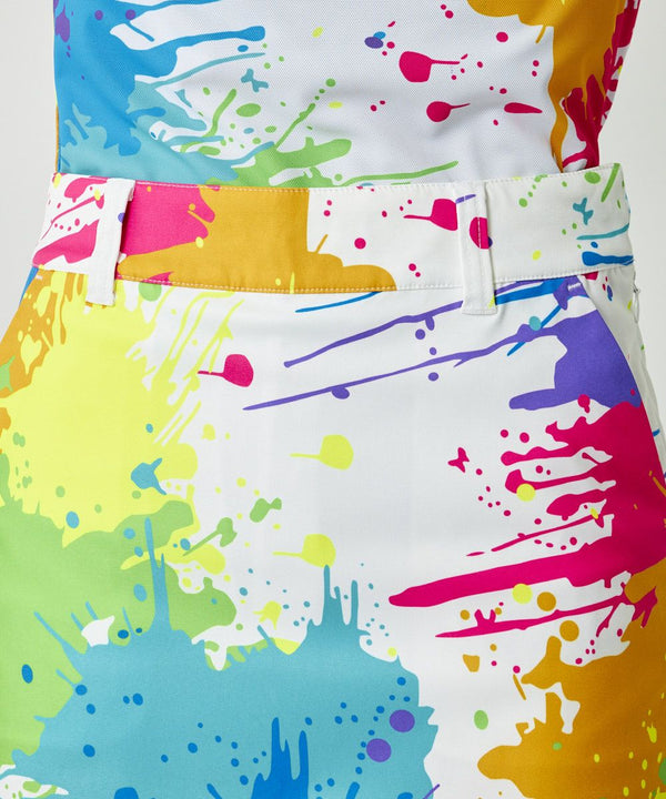 【 SALE 】 LOUDMOUTH ( ラウドマウス ) レディース ストレッチツイル 柄スカート | ゴルフ | スカート | 動きやすい | 764355 | 派手 | らうどまうす | 接触冷感 | 夏