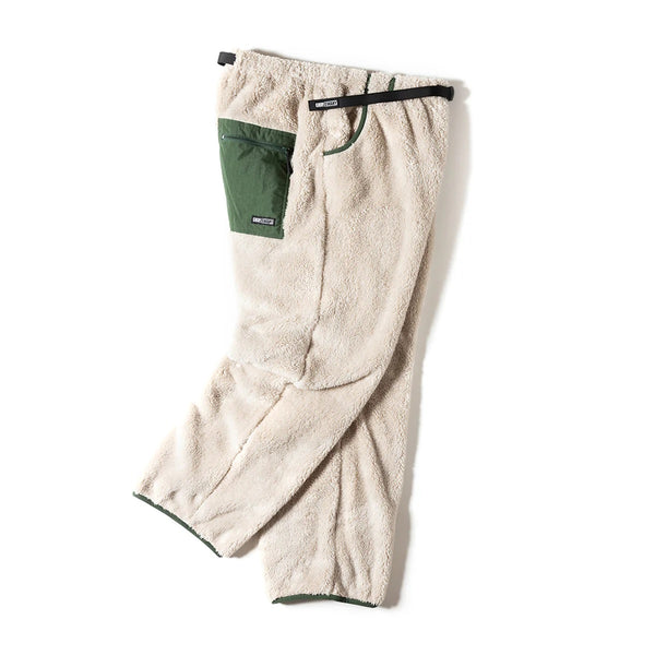 GRIP SWANY ( グリップスワニー ) 【 GSMCP-064 】 CORAL FLEECE PANTS | パンツ | ロングパンツ | フリース | 防寒 | 暖かい | 冬 | アウトドア | キャンプ | ふわふわ | サイズ調整 | ポリエステル100% | ぐりっぷすわにー