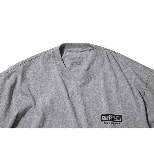 GRIP SWANY ( グリップスワニー ) 【 GSMCT0010 】 GLOVE LOGO TEE | シャツ | 半袖シャツ | 半袖Tシャツ | Tシャツ | 夏服 | バックプリント | プリント | シンプル | ロゴ | ぐりっぷすわにー | トップス | アパレル