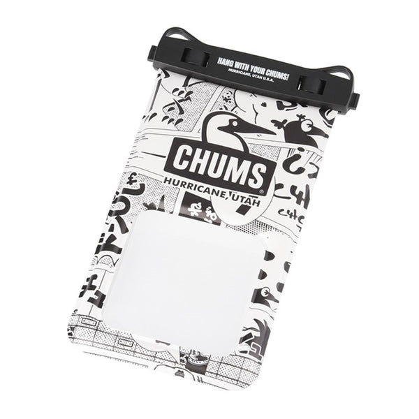 CHUMS ( チャムス ) ウォータープルーフフォンケース | 携帯ケース | スマホケース | 防水 | 水に浮く | アウトドア | キャンプ | レジャー | 水遊び | 大きめ | フェス | 可愛い | CH60-4218 | ちゃむす