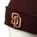 NEW ERA ( ニューエラ ) ベーシック カフニット サンディエゴ・パドレス バーントウッド 帽子 ニット帽 ニット帽子 おしゃれ 防寒 アクリル ユニセックス メンズ レディース サンディエゴ パドレス カジュアル スポーツ 秋冬 SD 15119695