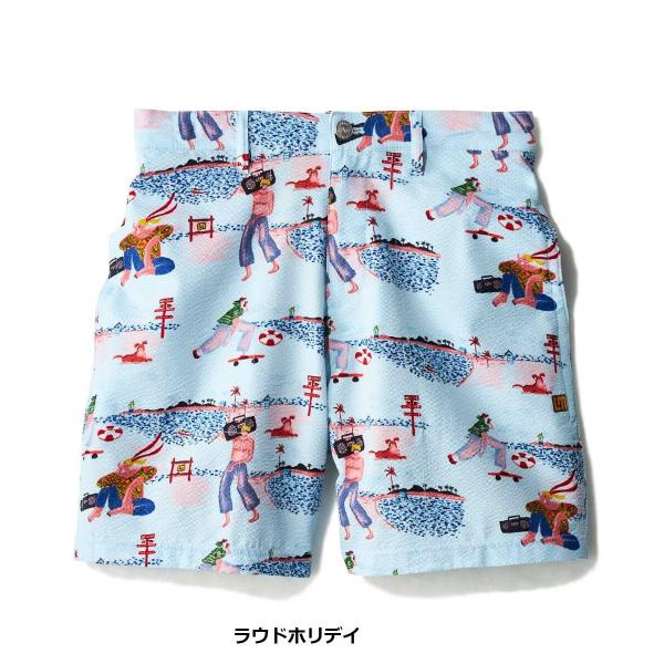 LOUDMOUTH ( ラウドマウス ) メンズ ニットサッカー 柄ショートパンツ | パンツ | ハーフパンツ | ゴルフ | ウェア | ゴルフウェア | 派手 | 吸汗速乾 | UV | ストレッチ | ポリエステル | 765305