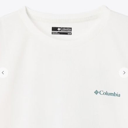 【 SALE 】Columbia ( コロンビア ) シダートレイルバックグラフィックTシャツ | シャツ | Tシャツ | 半袖 | ウェア | トップス | ポリエステル | 速乾 | スポーツ | アウトドア | レジャー | キャンプ | AE3185
