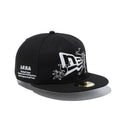 NEW ERA ( ニューエラ ) 59FIFTY 鳥獣戯画 フラッグロゴ ブラック | 帽子 | キャップ | 日よけ | ポリエステル | コットン | アウトドア | キャンプ | レジャー | 14940844 | にゅーえら
