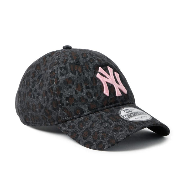 NEW ERA ( ニューエラ ) 9TWENTY Leopard ニューヨーク・ヤンキース ブラック ピンク | 帽子 | キャップ | 日よけ | 紫外線対策 | アウトドア | キャンプ | レジャー | お出かけ | オシャレ | 14745052 | にゅーえら