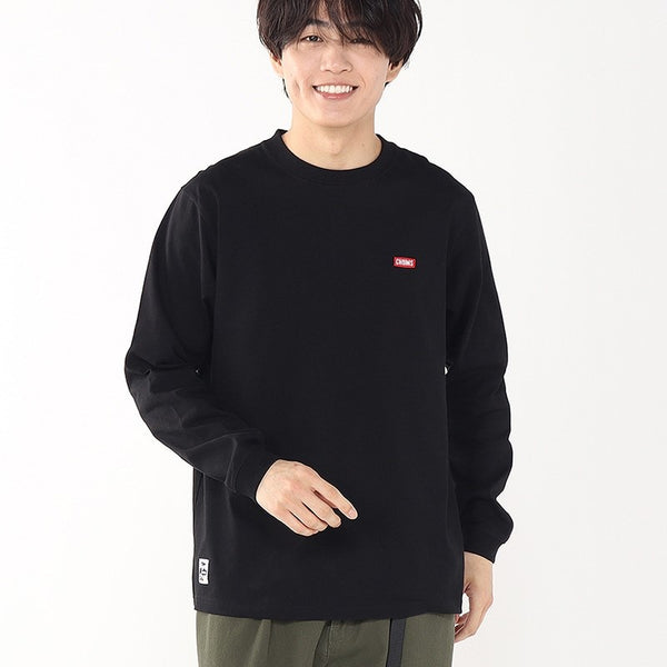 CHUMS ( チャムス ) ブービーロゴロングスリーブTシャツ | ロンT | ロングTシャツ | 長袖 | 長袖Tシャツ | バックプリント | ホワイト | ブラック | CH01-2727 | お出かけ | トップス | アパレル | ちゃむす