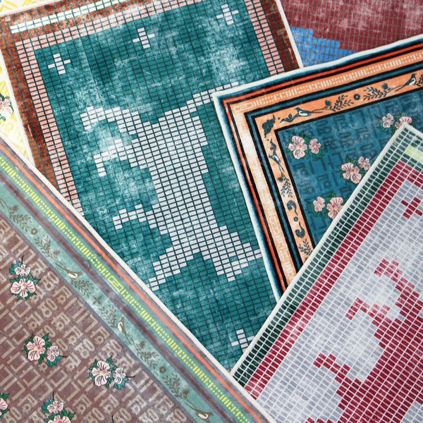 DETAIL ( ディテール ) Washable Rug Walking Cat | ウォッシャブル ラグ ウォーキング キャット | マット | 玄関マット | ネコ | 猫 | かすれ加工 | リビング | オシャレ | インテリア | 敷物 | H0163W | でぃてーる
