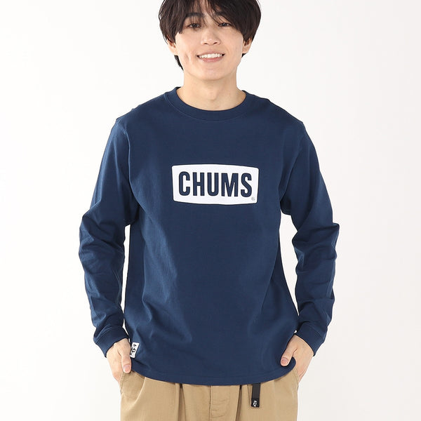 CHUMS ( チャムス ) チャムスロゴロングスリーブTシャツ | ロンT | ロングTシャツ | 長袖 | ウェア | トップス | シンプル | 定番 | コットン | 型くずれしにくい | アパレル | CH01-2725 | ちゃむす