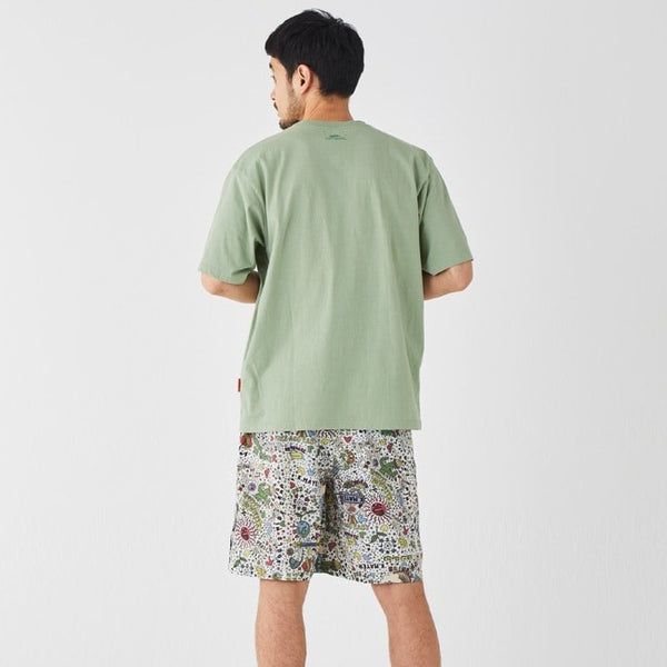 KRIFF MAYER ( クリフメイヤー ) クリーネスT ( 招き猫 ) MENS | 2447814 | メンズ | アパレル | 半袖 | シャツ | シンプル | 夏服 | 半袖Tシャツ | Tシャツ | コットン | 撥水 | 刺繍 | ユニセックス | くりふめいやー