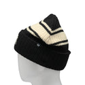 ’47 ( フォーティーセブン ) ’47 カフニット ニューヨーク・ヤンキース Harbor Stripe ブラック | 帽子 | ニット帽 | 防寒 | オシャレ | ボーダー | 可愛い | 14858322 | アクリル | レジャー | お出かけ | アウトドア
