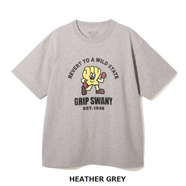 GRIP SWANY ( グリップスワニー ) 【 GSMCT-118 】 SWANY BOY TEE | 半袖 | Tシャツ | 半袖Tシャツ | プリントT | アウトドア | キャンプ | レジャー | お出かけ | ウェア | アパレル | 夏服 | ぐりっぷすわにー