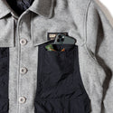 GRIP SWANY ( グリップスワニー ) 【 GSMJ-058 】 MACKINAW JACKET | ジャケット | アウター | 上着 | アウトドア | レジャー | キャンプ | 冬 | 防寒 | マッキノージャケット | ウール調 | メンズ | アパレル | ウェア | ぐりっぷすわにー