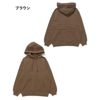 KRIFF MAYER ( クリフメイヤー ) サガラ刺繍裏起毛パーカー ( フードロゴ ) 2523107 | 長袖 | フード | パーカー | メンズ | コットン | シンプル | 裏起毛 | レディース | ユニセックス | 着やすい | 冬 | 秋 | くりふめいやー