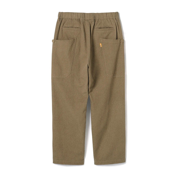 GRIP SWANY ( グリップスワニー ) GSMP-241 VINTAGE LIKE WIDE CAMP PANTS パンツ ロングパンツ アウトドア キャンプ メンズ イージーパンツ リラックス コットン100％ タウンユース