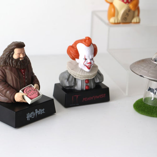 DETAIL ( ディテール ) Toy & Magnet " Pennywise Talking Bobble Bust "トイ&マグネット ”ペニーワイズ” | 映画キャラクターモチーフのボブルヘッド | 小物 | インテリア | 置物 | ホラー | デスク | 3740MPT | でぃてーる
