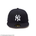 NEW ERA ( ニューエラ ) 59FIFTY The Met ニューヨーク ・ ヤンキース ネイビー | 帽子 | キャップ | 日よけ | ポリエステル | ユニセックス | シンプル | ロゴ | にゅーえら | 14457388