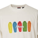 NANGA ( ナンガ ) ECO HYBRID TEE ( SB PT ) エコハイブリッドティー | Tシャツ | 半袖 | アウトドア | コットン | 寝袋 | シュラフ | デザイン | 可愛い | なんが | N0003700 | 万能 | シャツ | トップス