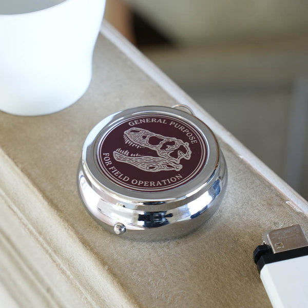 DULTON ( ダルトン ) PORTABLE ASHTRAY ポータブル アッシュトレイ | 携帯灰皿 | オシャレ | 可愛い | アイアン | クロームメッキ | 車 | リング付 | K655-757 | だるとん | 灰皿
