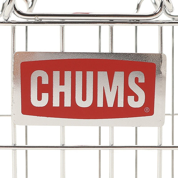 CHUMS ( チャムス ) ミニスチールバスケット | スチール | バスケット | マルチ | アウトドア | キャンプ | ピクニック | 頑丈 | ロゴプレート | 収納 | 可愛い | CH62-2258 | ちゃむす