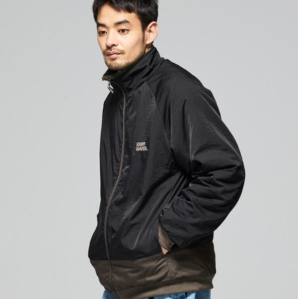 KRIFF MAYER ( クリフメイヤー ) ひっくりスタンドジャケット | MENS | 2514404 | リバーシブル | 防寒 | ジャケット | アウター | 冬服 | 羽織り | アウトドア | キャンプ | レジャー | お出かけ | ボア | フリース | 暖かい | 2514404 | くりふめいやー