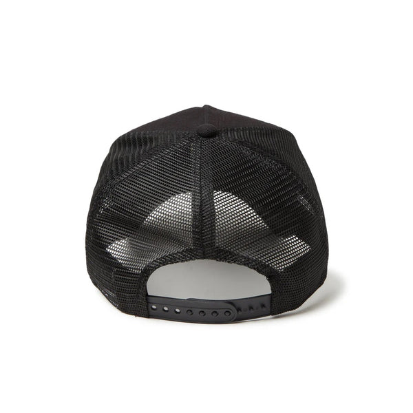 NEW ERA ( ニューエラ ) 9FORTY A-Frame トラッカー Damaged Series ロサンゼルス ・ ドジャース ブラック | 帽子 | キャップ | サイズ調整 | メッシュ | ユニセックス | 日よけ | スナップバック | 14388620 | コットン | ポリエステル | にゅーえら