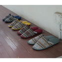 DULTON ( ダルトン ) SLIPPERS SAMOA スリッパ サモア | メンズ | レディース | 履物 | 室内 | 家 | 来客 | 自宅 | 織り柄 | サモア柄 | ルームシューズ | 袋付 | 旅行 | 行事 | 持ち運び | 携帯 | RN-0783 | だるとん