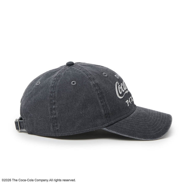 NEW ERA ( ニューエラ ) 9TWENTY コカ･コーラ アシッドウォッシュ ダークグレー 920 キャップ 帽子 ベースボールキャップ メンズキャップ レディースキャップ ユニセックスキャップ Coca-Cola コカコーラ Coca Cola コカコーラキャップ コカ･コーラキャップ 15154855
