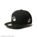 NEW ERA ( ニューエラ ) 59FIFTY HELLO KITTY キャップ ブラック | キャップ | 帽子 | ハローキティ | キティちゃん | キティ | 14348625 | ユニセックス | 日よけ | ポリエステル | にゅーえら | コラボ