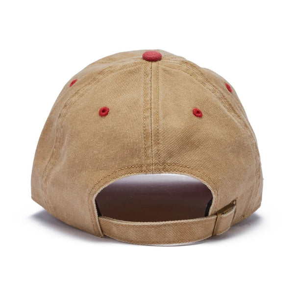 ’47 ( フォーティーセブン ) ’47クリーンナップ ニューヨーク・ヤンキース Eldin カーキ × レッド | 帽子 | キャップ | ヴィンテージ | 柔らかい | アジャスタブルキャップ | 定番 | ウォッシュド加工 | フィット感 | 14858325 | コットン