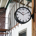 DULTON ( ダルトン ) DOUBLE FACE WALL CLOCK BLACK ダブル フェイス ウォール クロック | 時計 | 掛け時計 | 両面掛け時計 | インテリア | 見やすい | 大きめ | シンプル | S82429