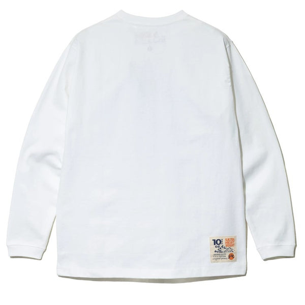 go slow caravan ( ゴースローキャラバン ) 超ヘビーUSA/C ナポリタンクマ ロングスリーブ TEE MENS | WOMENS | Tシャツ | ウェア | トップス | 長袖 | 長袖Tシャツ | クマ | ナポリタン | カジュアル | ごーすろーきゃらばん