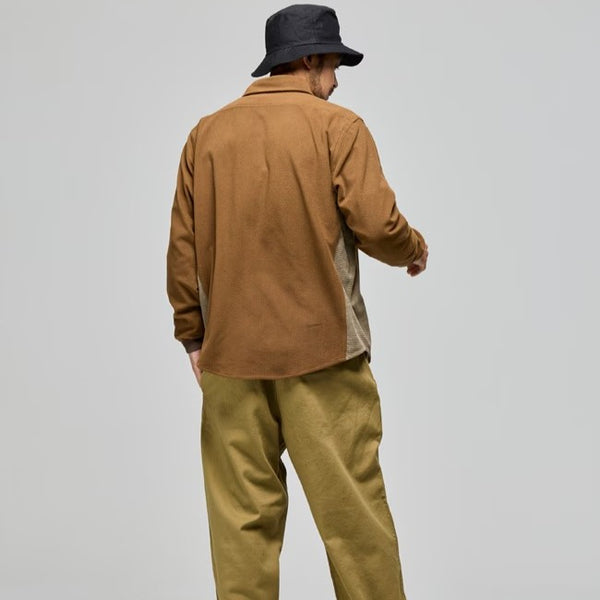 KRIFF MAYER ( クリフメイヤー ) アクティブフリースシャツ メンズ 2615114 シャツ 長袖 長袖シャツ フリースシャツ 軽量 軽い 暖かい リブ アウトドア キャンプ レジャー 秋冬 おしゃれ カジュアル