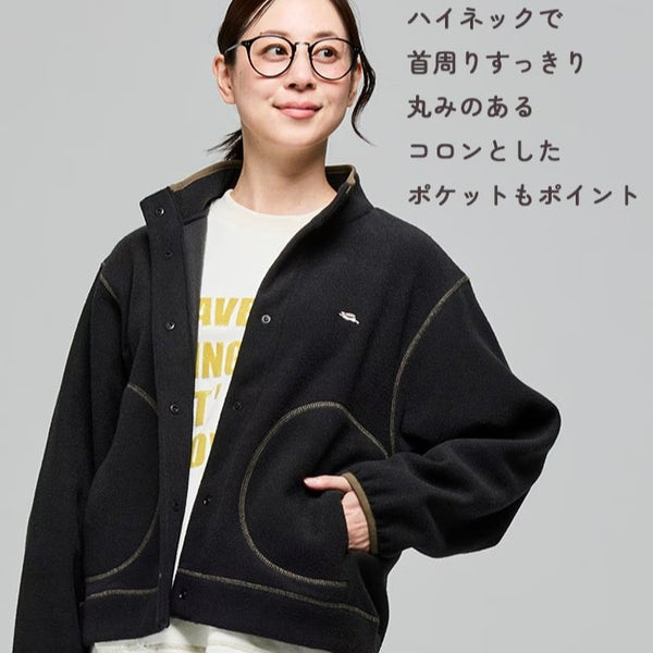 KRIFF MAYER ( クリフメイヤー ) ブークレカーデ レディース W2617811 アウター ジャケット もこもこ 防寒 暖かい ゆったり 秋冬 ナチュラル 大人カジュアル 長袖 羽織 カーディガン 秋服 冬服 ボア フリース