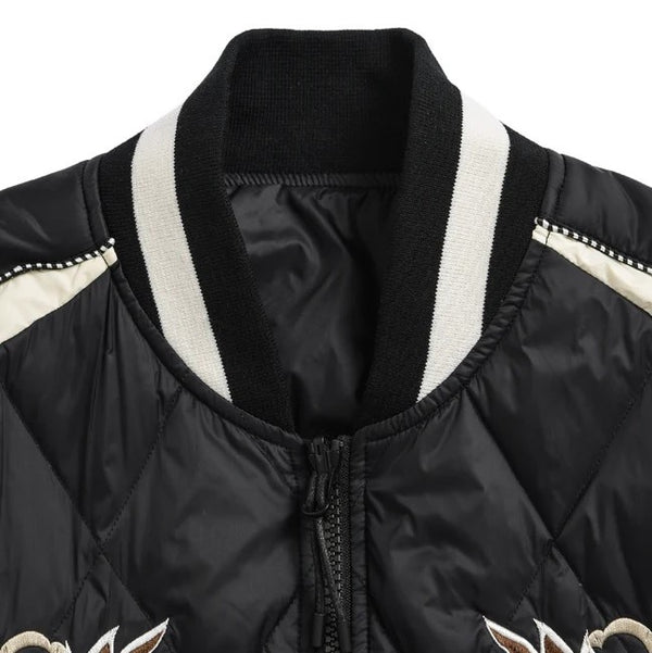 TAION ( タイオン ) ジャパンスペシャル リバーシブル スカジャン ダウンジャケット | ジャケット | ダウン | 防寒 | 冬 | アウター | かっこいい | リバーシブル | メンズ | レディース | ユニセックス | TAION-JK04JS-N1 | たいおん