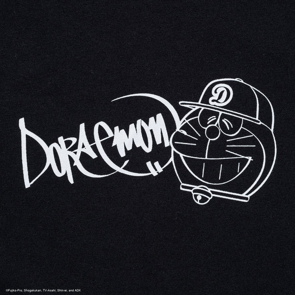 NEW ERA ( ニューエラ ) 半袖 オーバーサイズド コットン Tシャツ ドラえもん グラフィティ ブラック | 夏服 | 黒色 | オーバーサイズ | コットン | ゆとり | アウトドア | レジャー | お出かけ | プレゼント | ギフト | 14935368 | にゅーえら | カジュアル