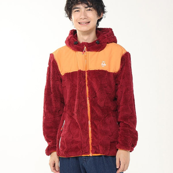 CHUMS ( チャムス ) ブービーエルモジップパーカー | アウター | フリース | パーカー | 防寒 | 冬 | ポケット | 刺繍 | ワンポイント | ふわふわ | 柔らかい | 暖かい | CH04-1479 | ちゃむす