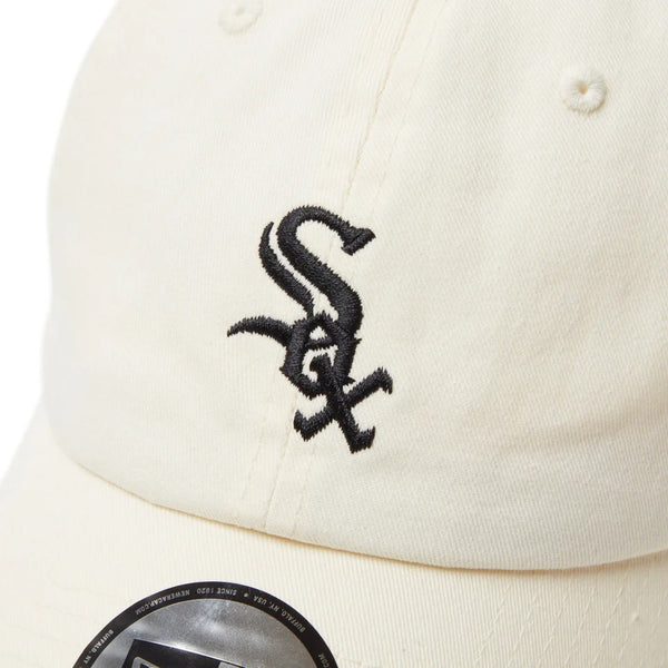 NEW ERA ( ニューエラ ) カジュアルクラシック MLB Casual Classic シカゴ ・ ホワイトソックス ミッドロゴ クロームホワイト | 帽子 | キャップ | シンプル | 日よけ | ユニセックス | イージースナップ | サイズ調整 | コットン | 14388457 | にゅーえら