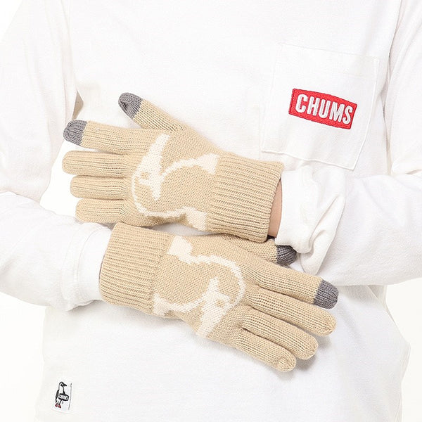 CHUMS ( チャムス ) ビッグブービーニットグローブ | 手袋 | 冬 | 通勤 | 通学 | グローブ | ニット | ニット手袋 | ユニセックス | メンズ | レディース | ギフト | プレゼント | ちゃむす | CH09-1365