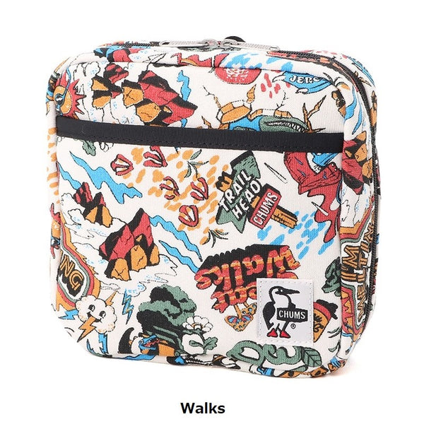 CHUMS ( チャムス ) スクエアスタンドポーチスウェットポーチ | ポーチ | ケース | 内ポケット | スクエア型 | 自立 | アウトドア | 旅行 | キャンプ | レジャー | 持ち運び | 撥水 | CH60-4009 | ちゃむす