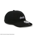 NEW ERA ( ニューエラ ) 9TWENTY Coca-Cola コカ･コーラ ブラック キャップ 帽子 ベースボールキャップ コカコーラ ロゴキャップ メンズ レディース ユニセックス 男女兼用 カジュアル ストリート ブランドキャップ アジャスタブル サイズ調整可能 黒 ブラック 15154853