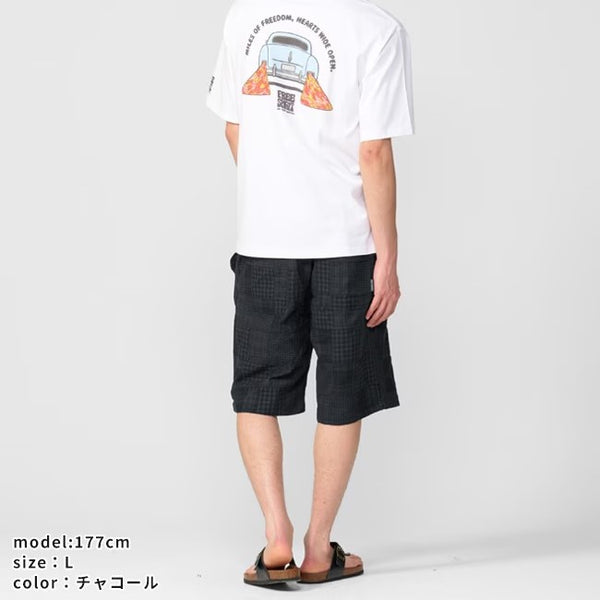 KRIFF MAYER ( クリフメイヤー ) パッチワークショーツ | MENS | 2553103 | メンズ | 綿100％ | ボトムス | ハーフパンツ | 半ズボン | アパレル | ショートパンツ | パッチワーク | くりふめいやー | カジュアル