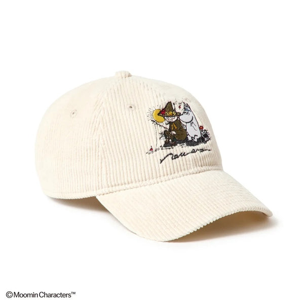 NEW ERA ( ニューエラ ) 9TWENTY Moomin ムーミン スナフキン 8W Corduroy コーデュロイ キャップ 帽子 クロームホワイト メンズ レディース ユニセックス 9TWENTYキャップ ムーミングッズ コラボ おしゃれ カジュアル 15154848