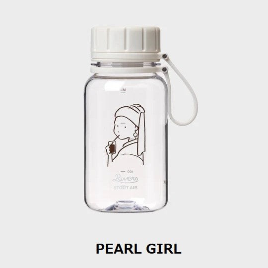 RIVERS ( リバーズ ) スタウト エア 400 COFFEE BOY | ボトル | コーヒーキャニスター | 持ち運び | 水筒 | 名画 | イラスト | 可愛い | プレゼント | ギフト | BPAフリー | 軽量 | 旅行 | 衝撃に強い | りばーず | BT026