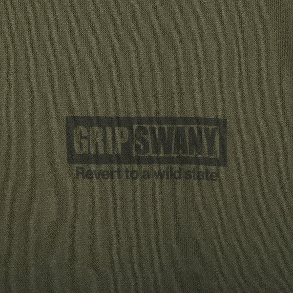 GRIP SWANY ( グリップスワニー ) 【 GSMCT-133 】 GS AZUMA CREW NECK | シャツ | Tシャツ | バックプリント | 長袖 | アパレル | コットン100% | 裏毛 | ロゴ | シンプル | オシャレ | ぐりっぷすわにー