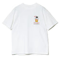 go slow caravan ( ゴースローキャラバン ) RAY綿 猫と麦酒TEE ～ 麦酒風呂2 ～ MENS | メンズ | WOMENS | レディース | シャツ | 半袖 | ウェア | トップス | ドライタッチ | プリントT | Tシャツ | 342611 | カジュアル